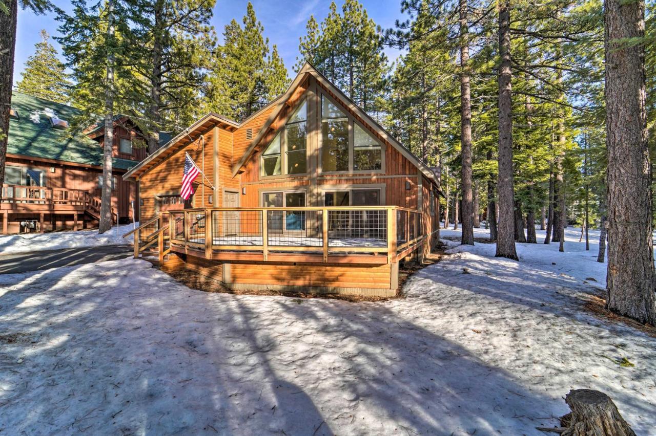 Tahoe Donner Area Home With Private Hot Tub! Траки Экстерьер фото